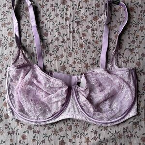 Victoria's Secret Lavender Lace Bra